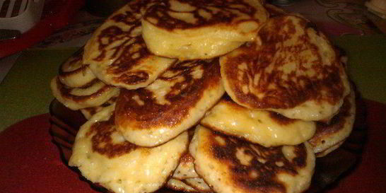 Дрожжевые оладьи