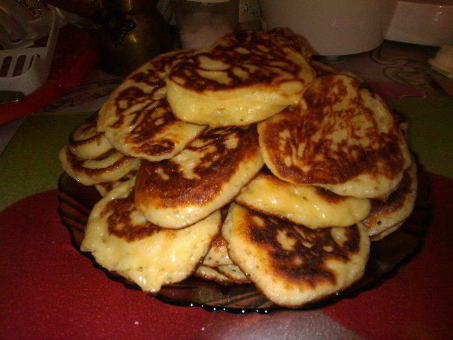 Рецепт дрожжевых оладий