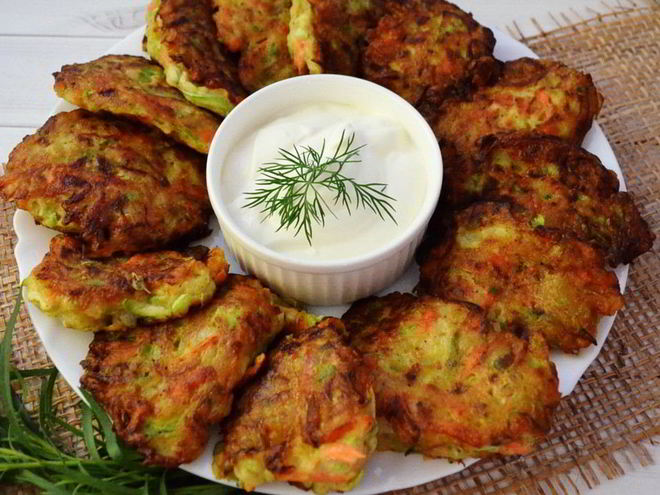 Рецепт кабачковых оладий