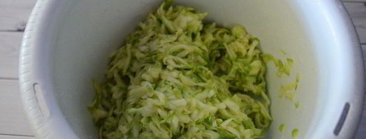 кабачковые оладьи. Шаг 3