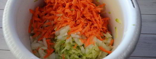 кабачковые оладьи. Шаг 4