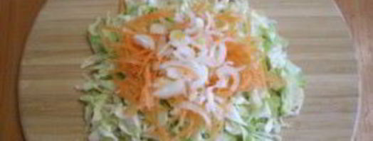 капустные оладушки на кефире. Шаг 3