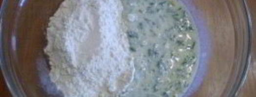 капустные оладушки на кефире. Шаг 7