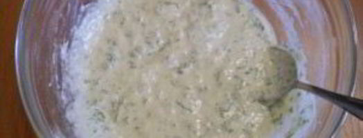 капустные оладушки на кефире. Шаг 8