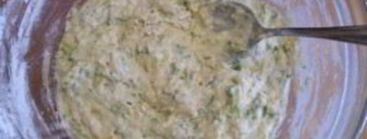 капустные оладушки на кефире. Шаг 10