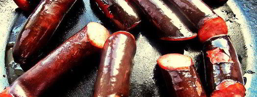 картофельные оладьи с колбасками. Шаг 16