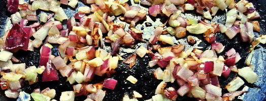 картофельные оладьи с колбасками. Шаг 6