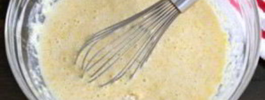 кукурузные оладьи на кефире. Шаг 4