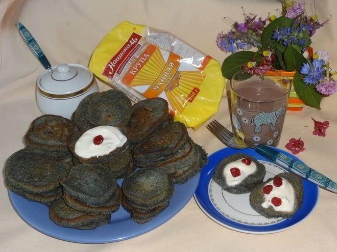 Рецепт манных оладий необычных