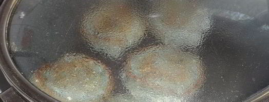 манные оладьи необычные. Шаг 12