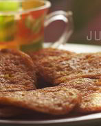 Манные оладьи с куркумой