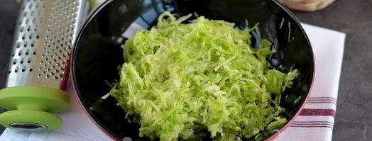 оладушки из кабачков для детей. Шаг 4