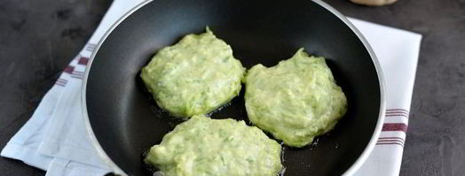 оладушки из кабачков для детей. Шаг 7