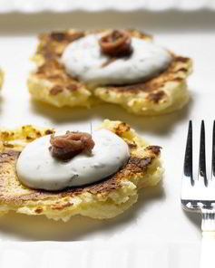 Оладьи из кабачков с фетой