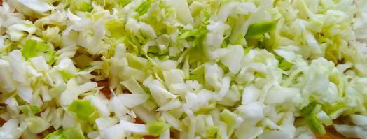 оладьи из капусты и куриного фарша. Шаг 3