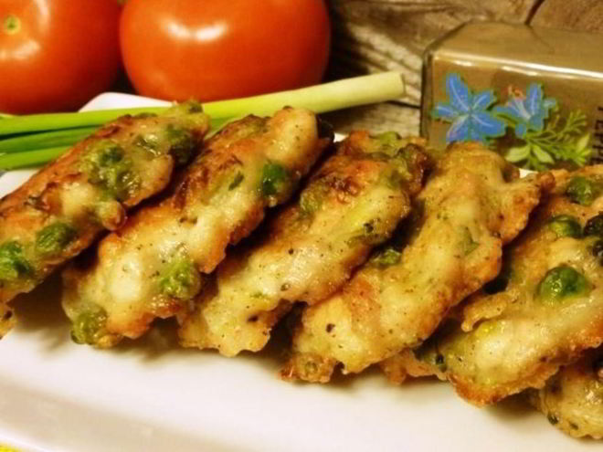 Рецепт оладий из куриного фарша