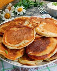 Оладьи из муки