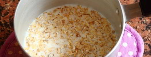 оладьи из овсяной каши. Шаг 5