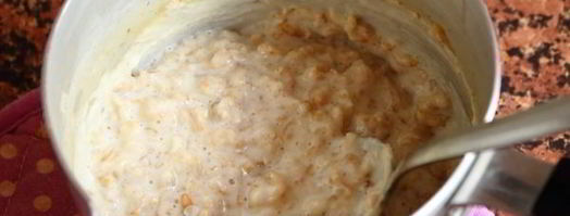 оладьи из овсяной каши. Шаг 6