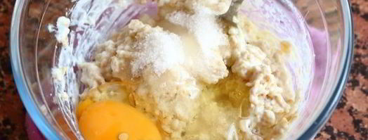 оладьи из овсяной каши. Шаг 8