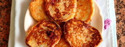 оладьи из овсяной каши. Шаг 13