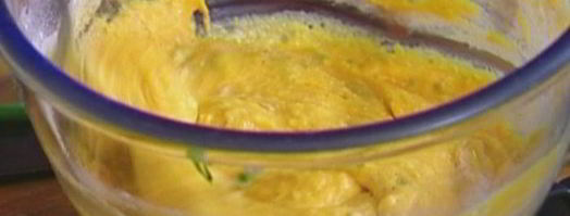 оладьи из тыквы и картофеля с зеленым луком и мускатным орехом. Шаг 5