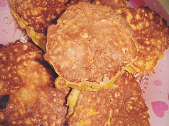 Рецепт оладий из тыквы и овсяных хлопьев