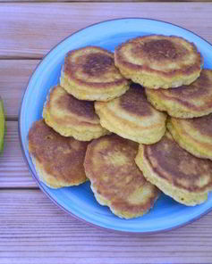 Оладьи из тыквы постные