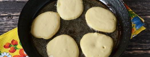 оладьи на кефире без соды. Шаг 12