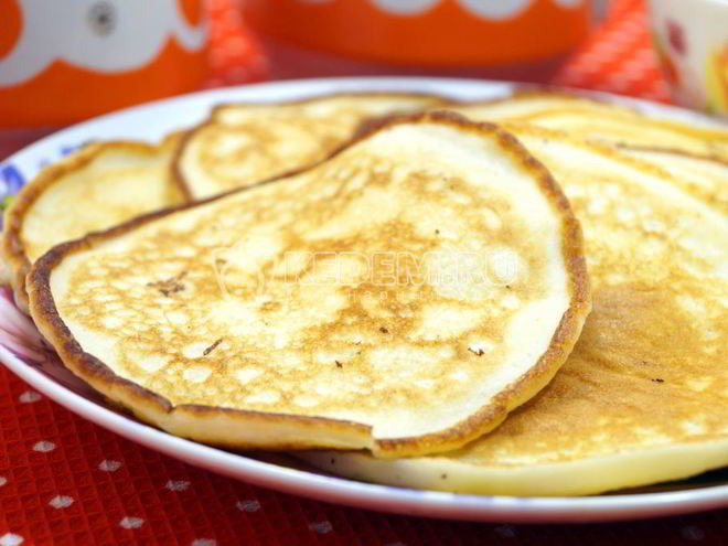 Рецепт оладий на кефире макси