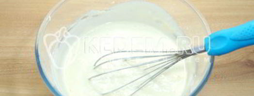 оладьи на кефире макси. Шаг 6
