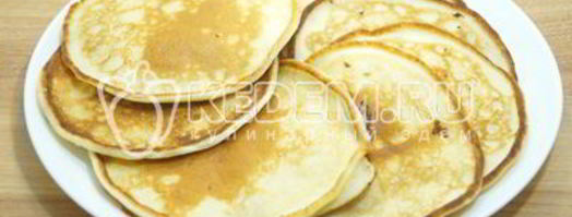 оладьи на кефире макси. Шаг 8