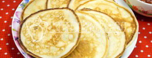 оладьи на кефире макси. Шаг 9