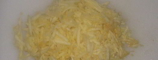 оладьи на кефире с яблоком. Шаг 5