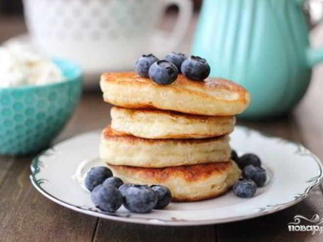 Рецепт оладий на молоке и дрожжах пышные