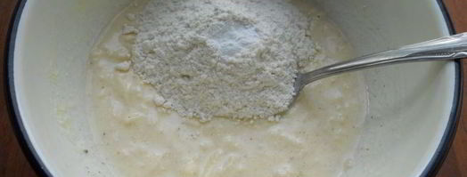 оладьи на сметане с яблоками. Шаг 4