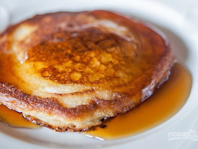 Рецепт оладий на топленом молоке