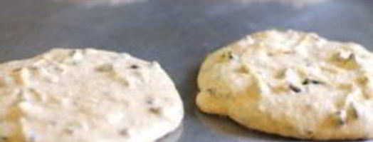 оладьи с базиликом и шоколадом. Шаг 12