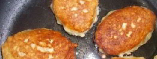 оладьи с ветчиной и сыром. Шаг 7