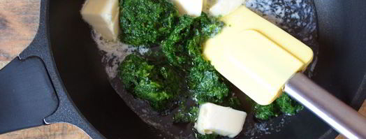 оладьи с зеленью. Шаг 4