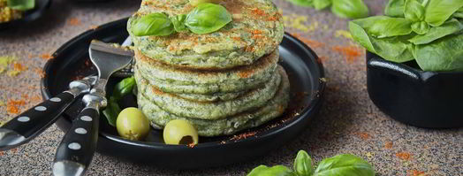 оладьи с зеленью. Шаг 9