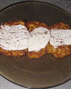 Овощные оладьи