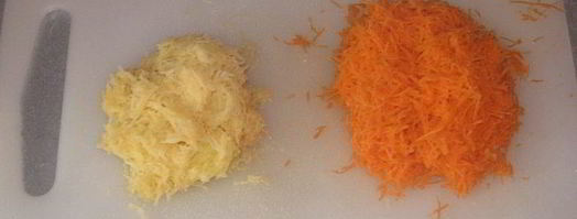 овощные оладьи. Шаг 3