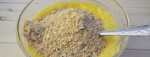 овсяные оладьи с бананом. Шаг 5