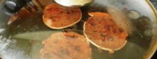 овсяные оладьи с черной смородиной. Шаг 8