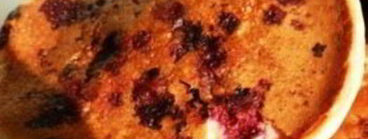 овсяные оладьи с черной смородиной. Шаг 9