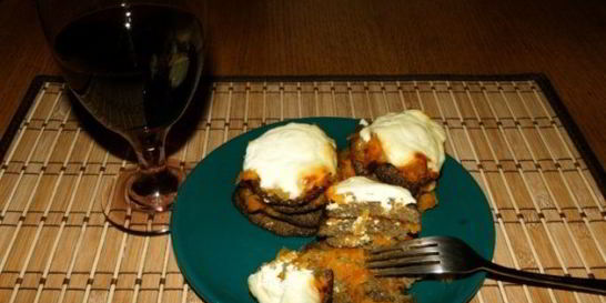 Печеночные оладьи из свиной печени