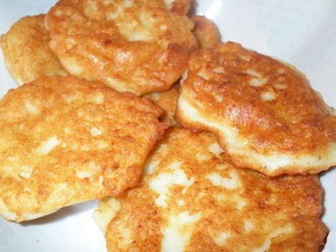 Рецепт простых рыбных оладий