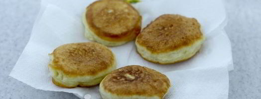 пышные оладьи на кефире. Шаг 9