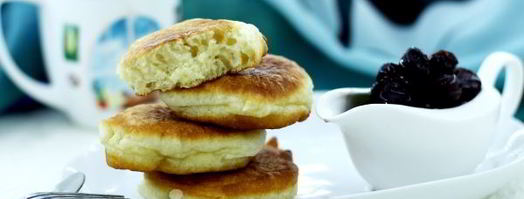 пышные оладьи на кефире. Шаг 11